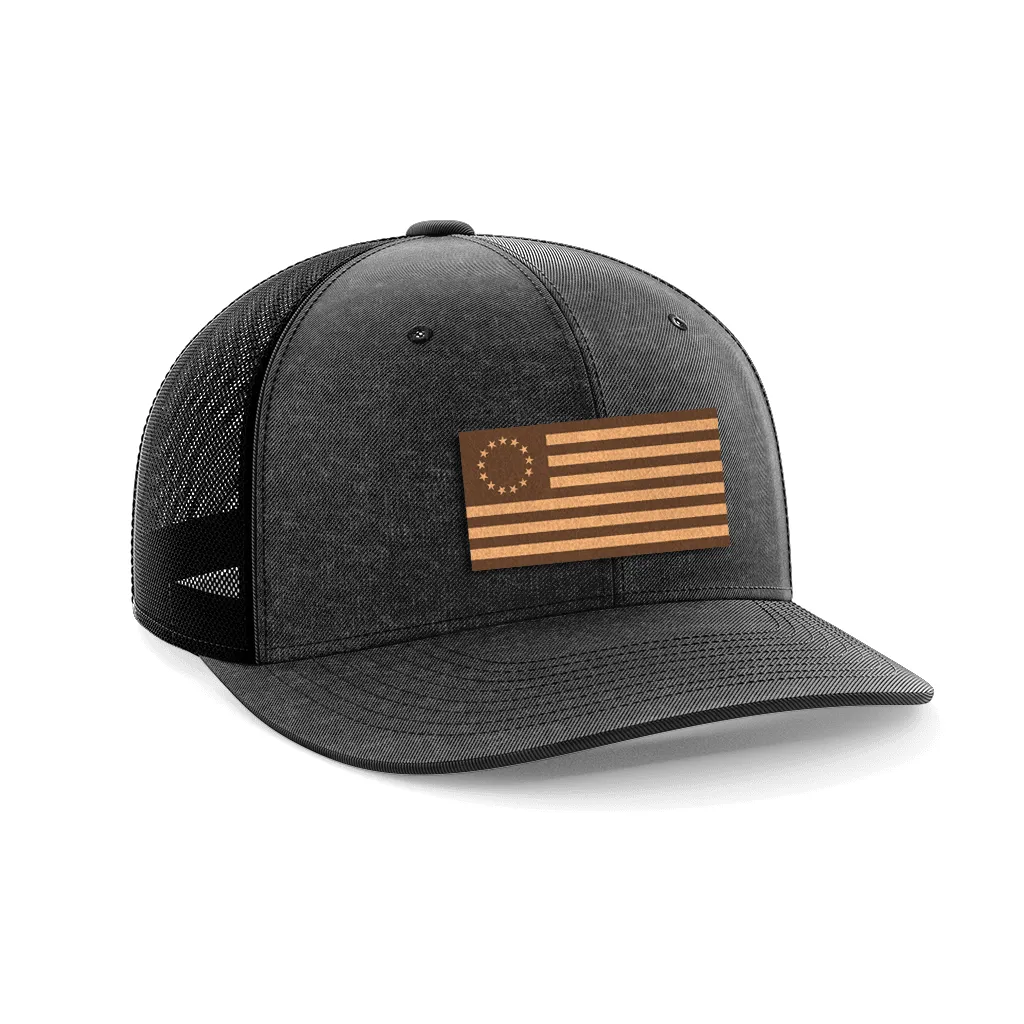 13 Colonies Leather Patch Hat