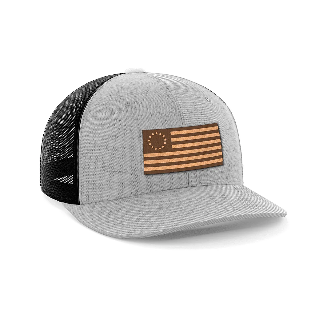 13 Colonies Leather Patch Hat