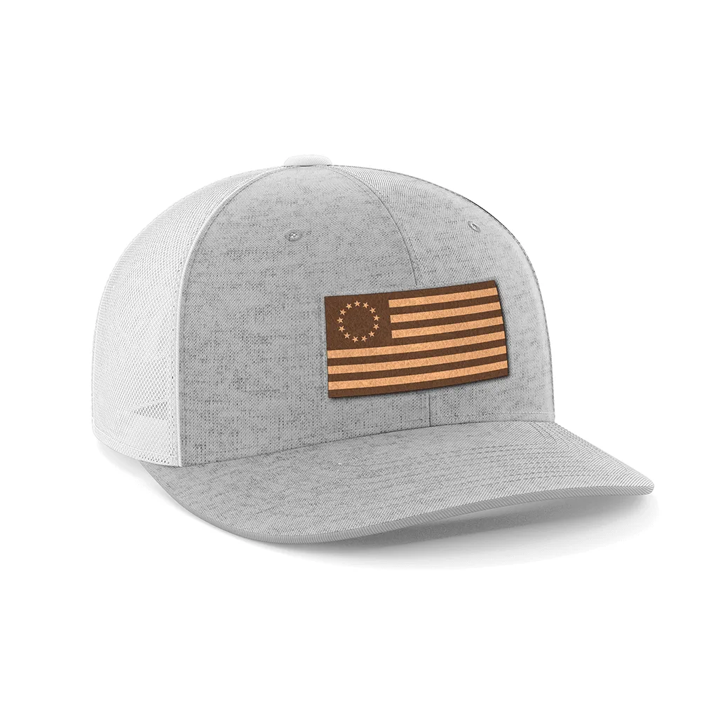 13 Colonies Leather Patch Hat