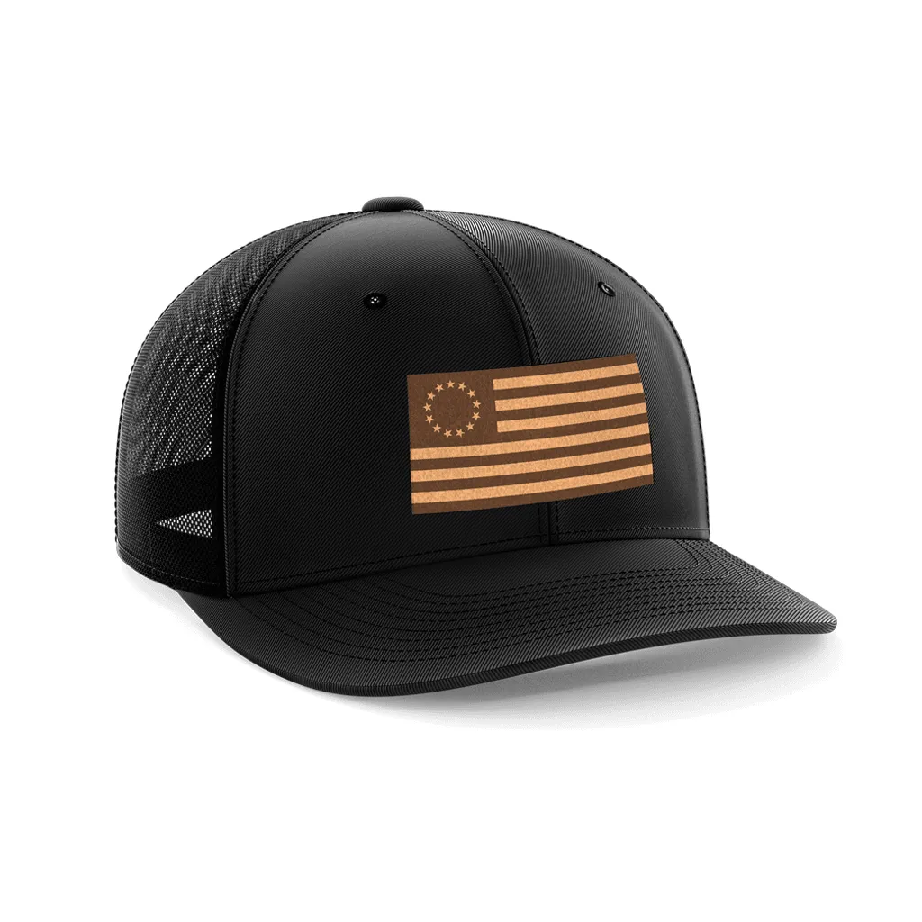 13 Colonies Leather Patch Hat