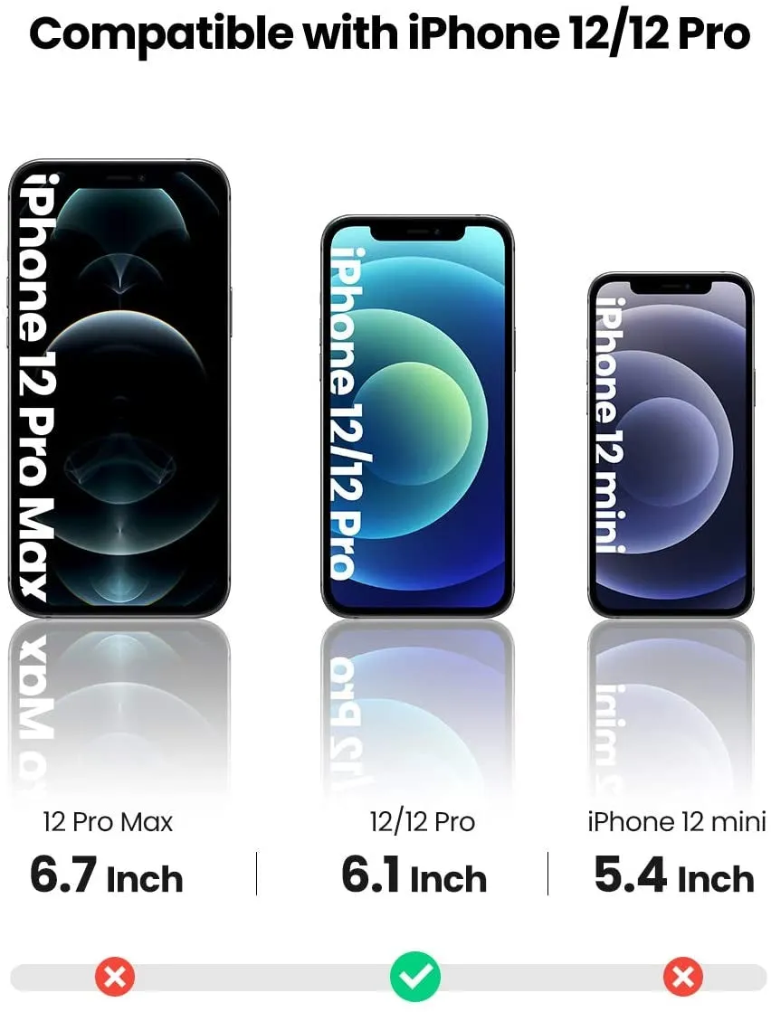 20441 Protective Case for iPhone 12 | 6.1-inch | Clear