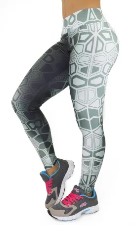 3039 Maripily Women Activewear Print Legging