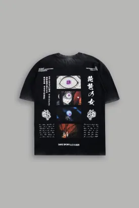 Always Watching "Premium" Oversized Tee in Black