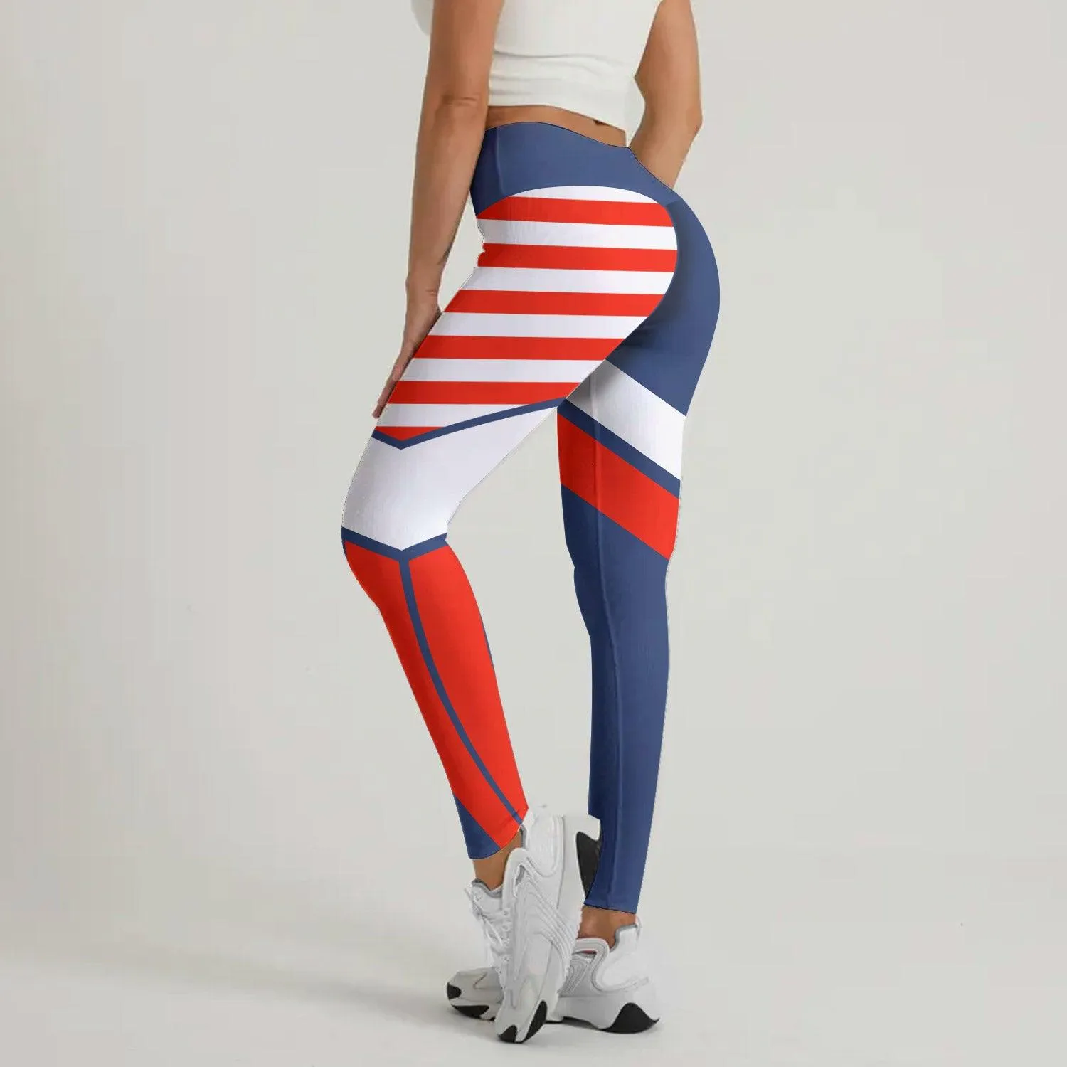 American Flag Leggings