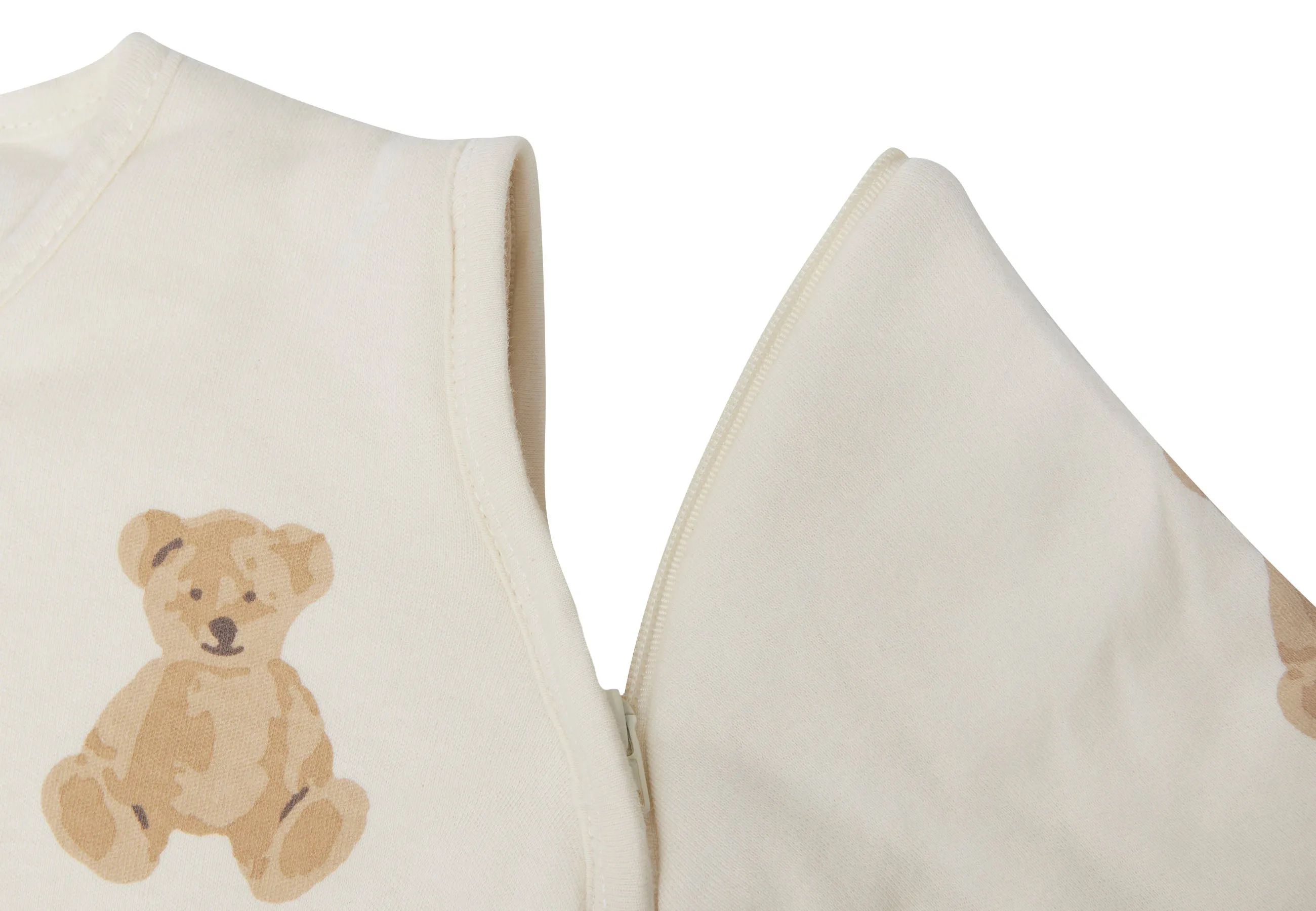 Baby Sleeping Bag with Removable Sleeves 70cm Teddy Bear