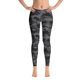 Black Camo Leggings