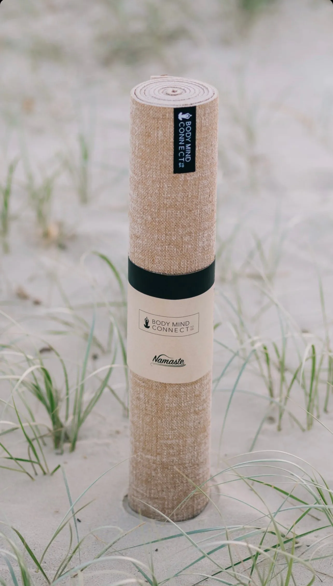 Body Mind Connect Yoga Mat - Sand