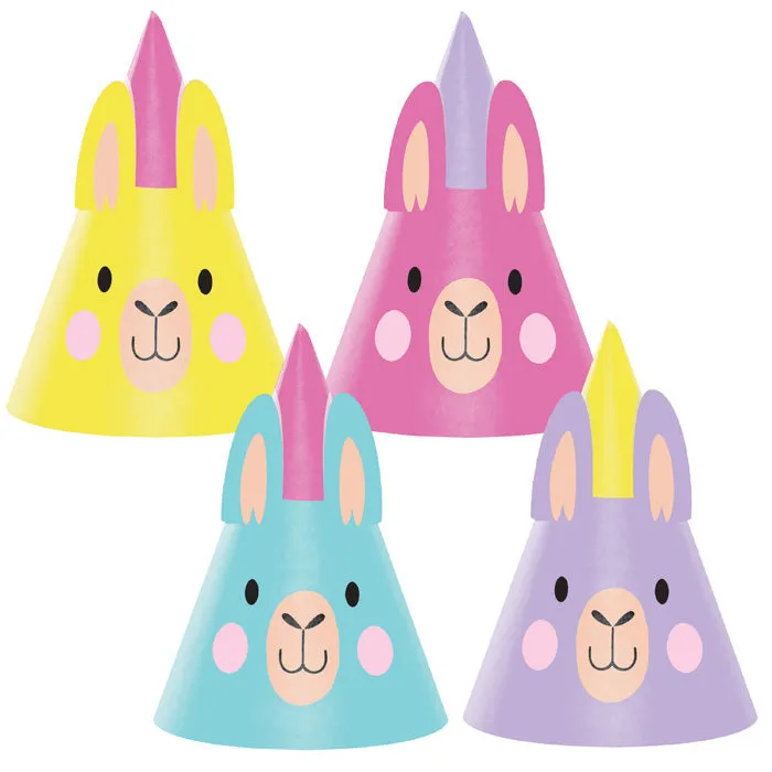 Bulk Llama Party Party Hats (48 per Case)