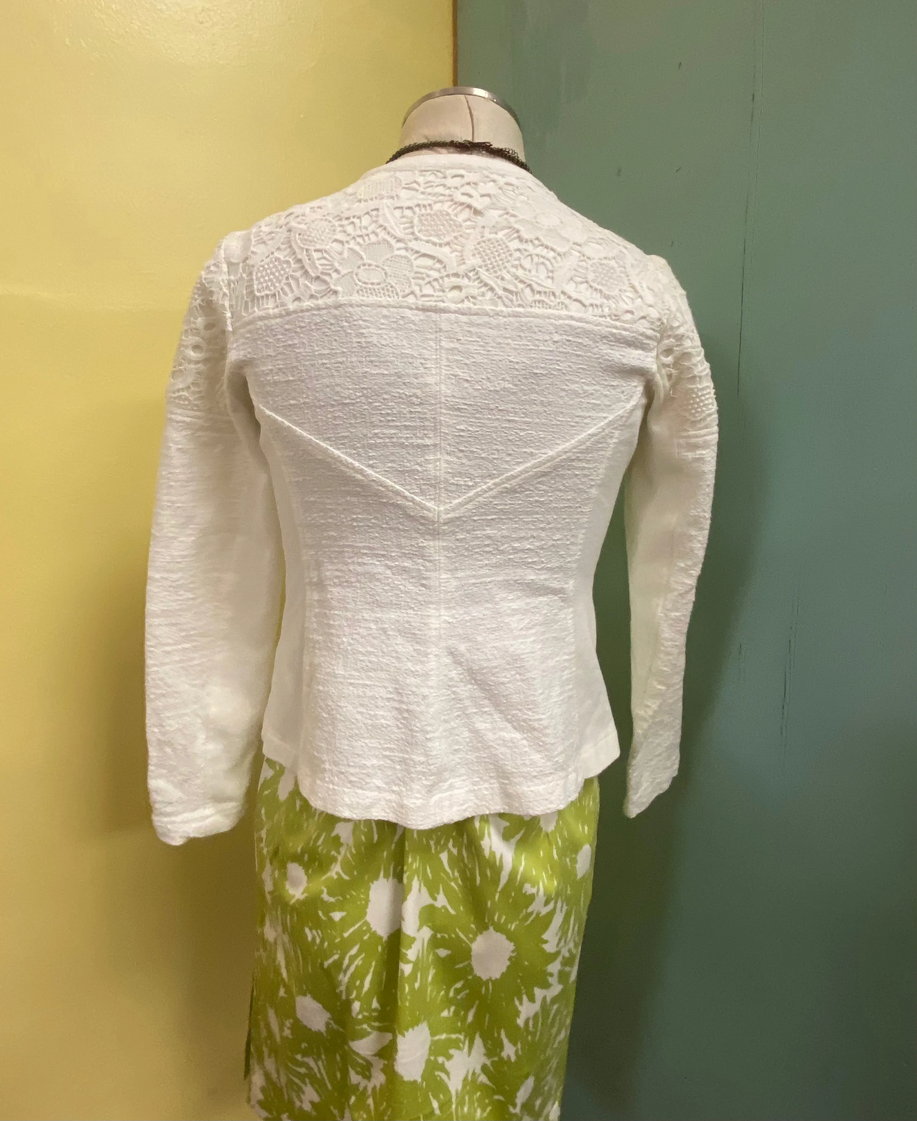 cabi white Jackets/coats, S