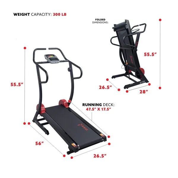 Cardio Trainer Manual Treadmill