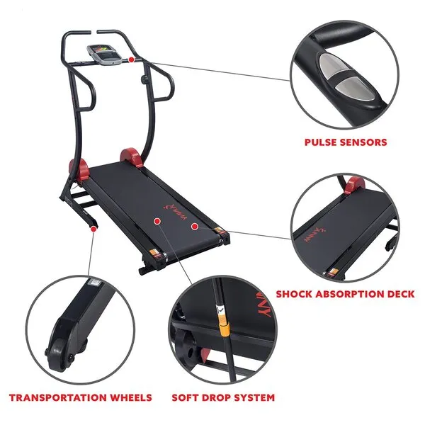 Cardio Trainer Manual Treadmill