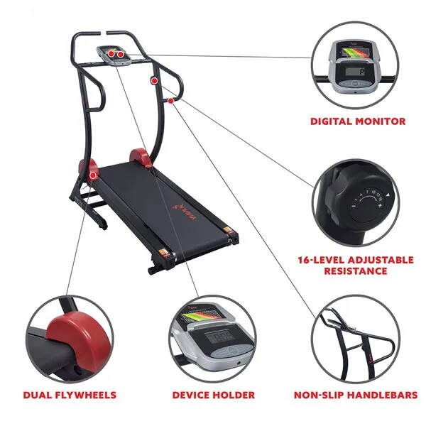 Cardio Trainer Manual Treadmill