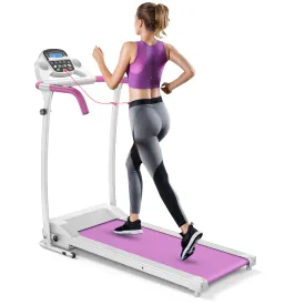 Folding Treadmill Electric /Support Motorized Power Running Fitness Machine