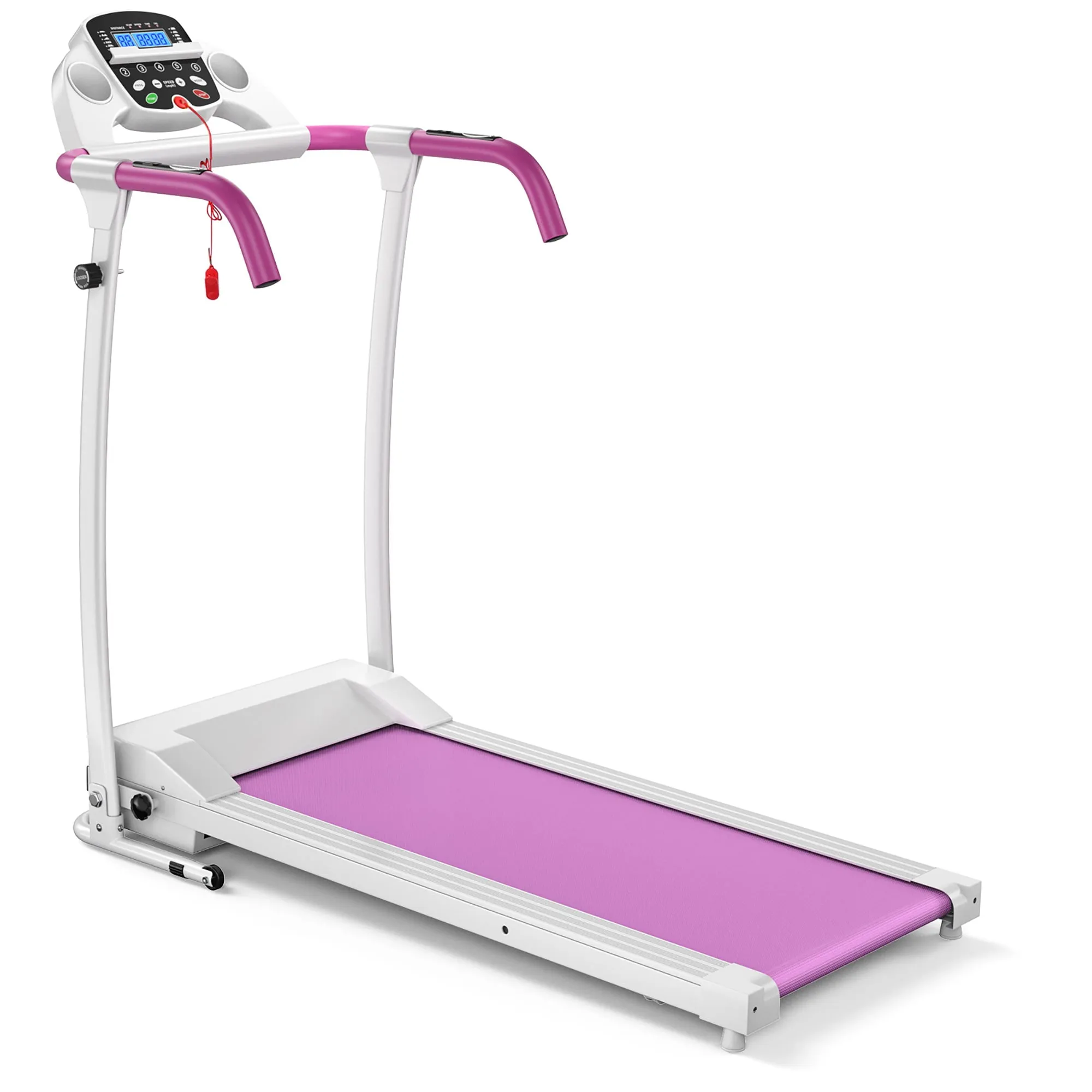 Folding Treadmill Electric /Support Motorized Power Running Fitness Machine