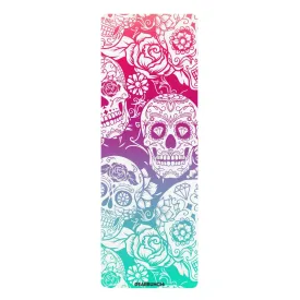 GearBunch Bright Sugar Skulls Yoga Mat