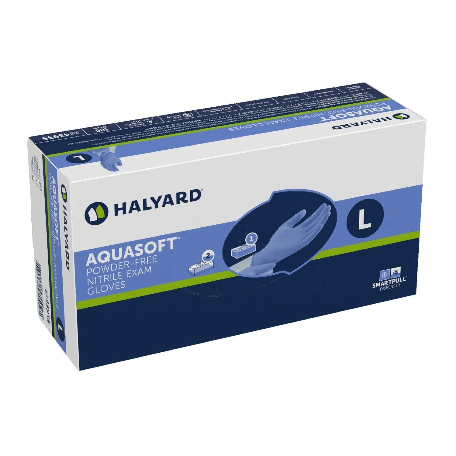 Halyard AquaSoft Nitrile Exam Gloves