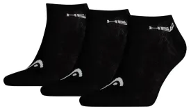 HEAD Sneaker Padel Socks (3 Pack) - Black