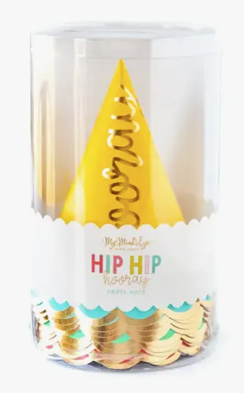 Hip Hip Hooray Party Hats