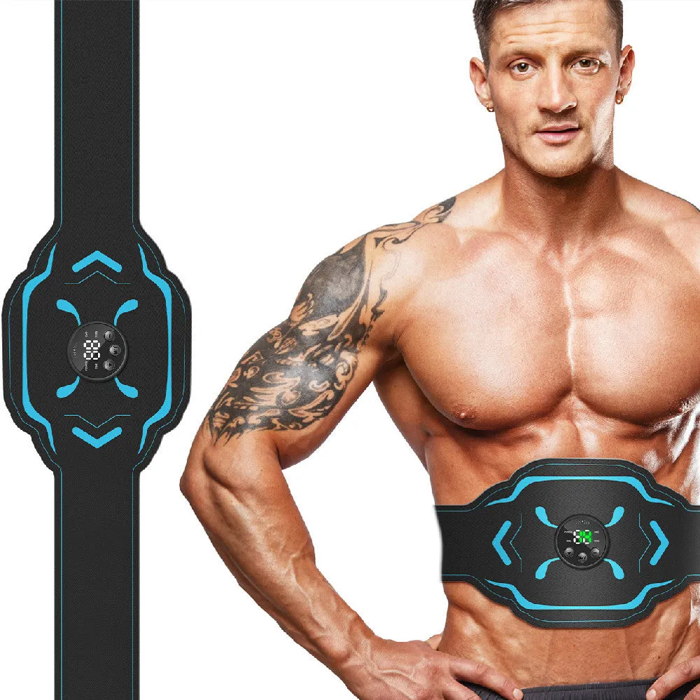 Intelligent Timed EMS Massage Belt For Lazy People To Exercise At Home