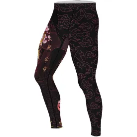 Kitsune Mask Men's Compression Leggings