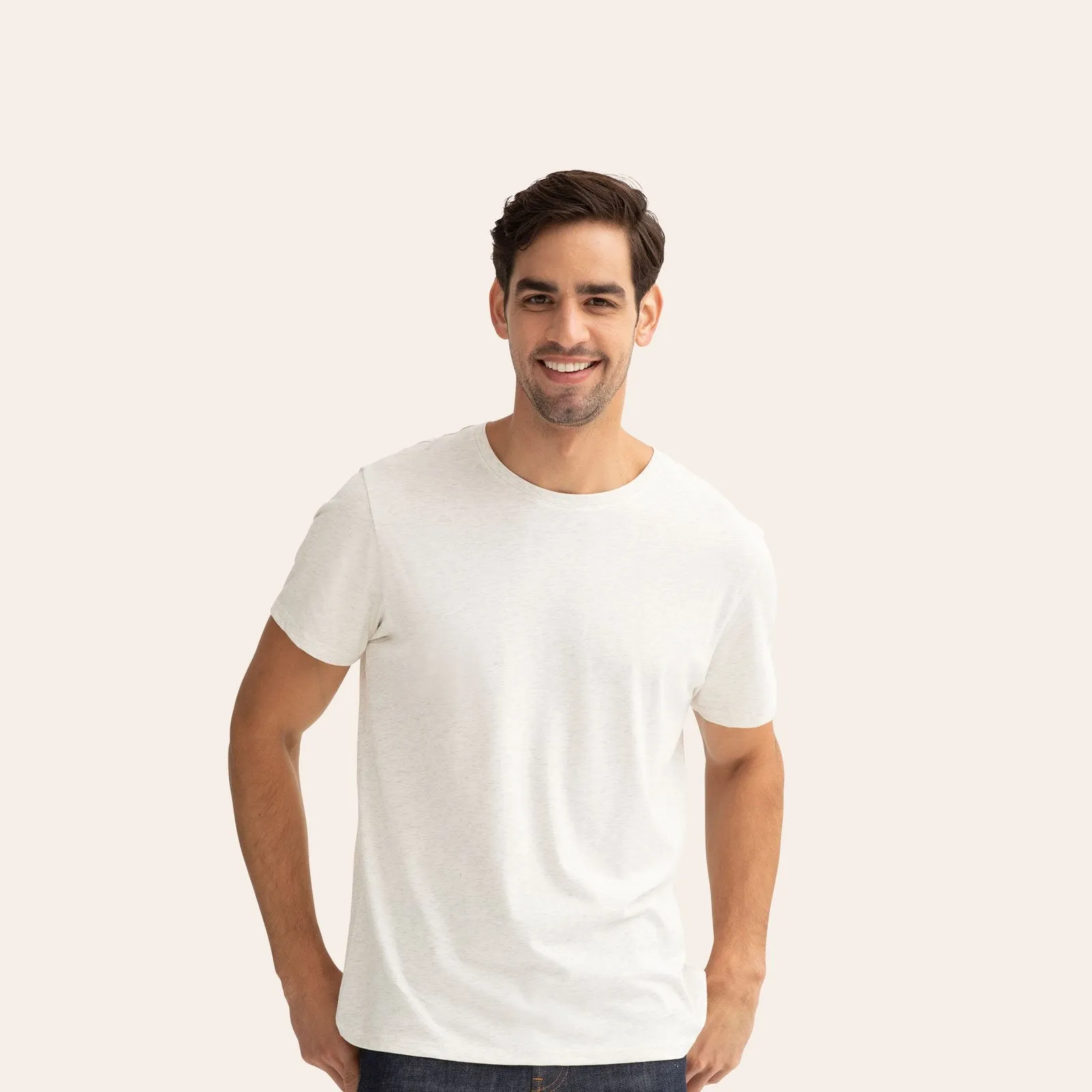 Men's Pima Cotton Crew Neck T-Shirt 6-Pack