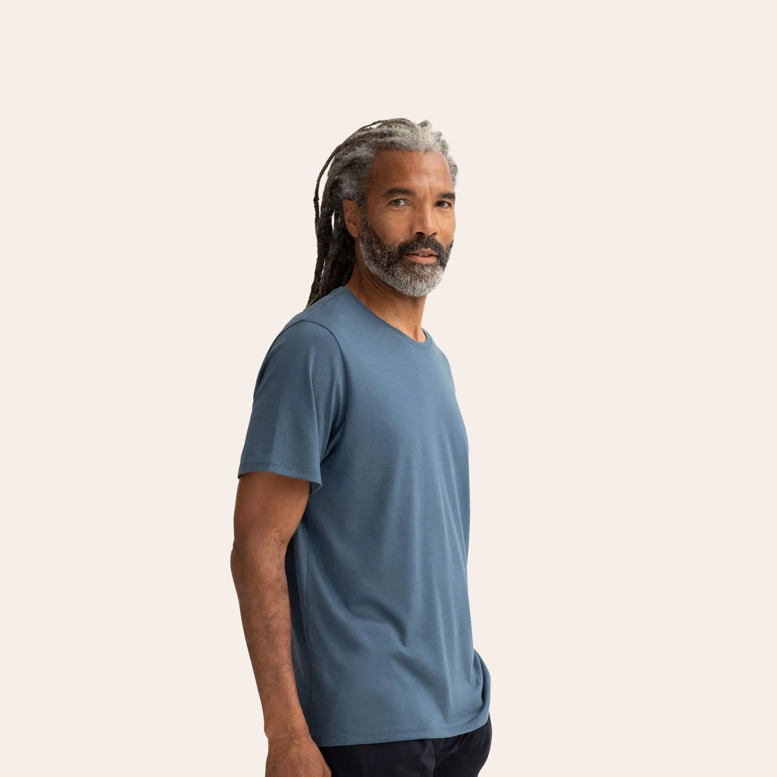 Men's Pima Cotton Crew Neck T-Shirt 6-Pack
