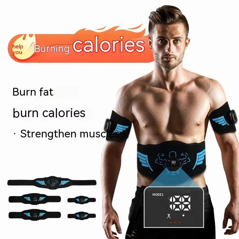 Metal Sheet EMS Abdominal Stickers Belt Fitness Equipment