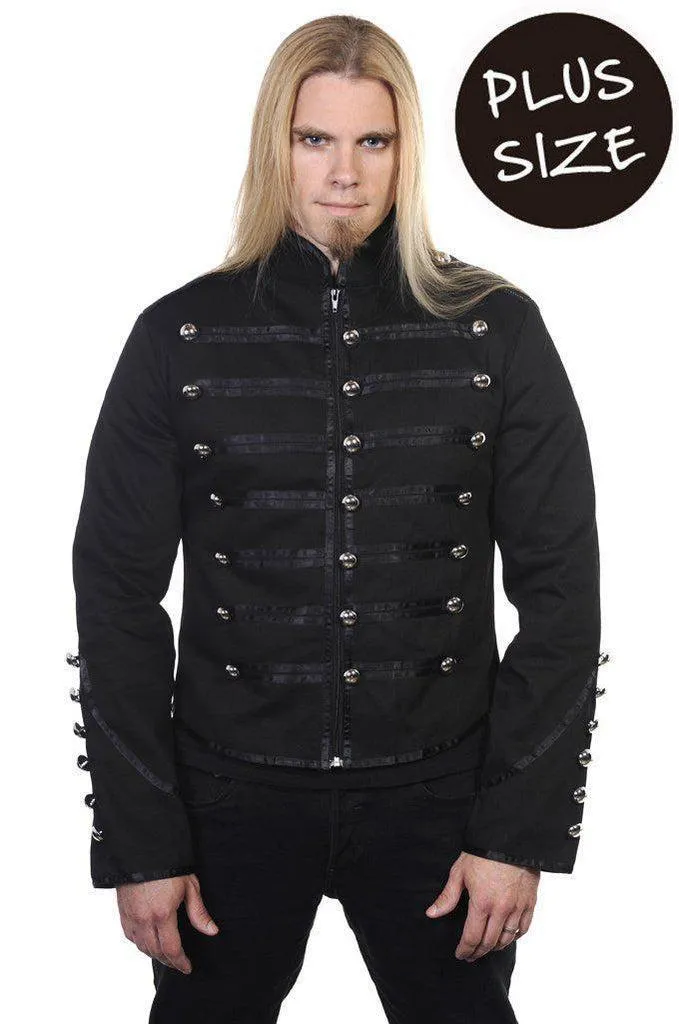 Military Drummer Jacket Plus Size