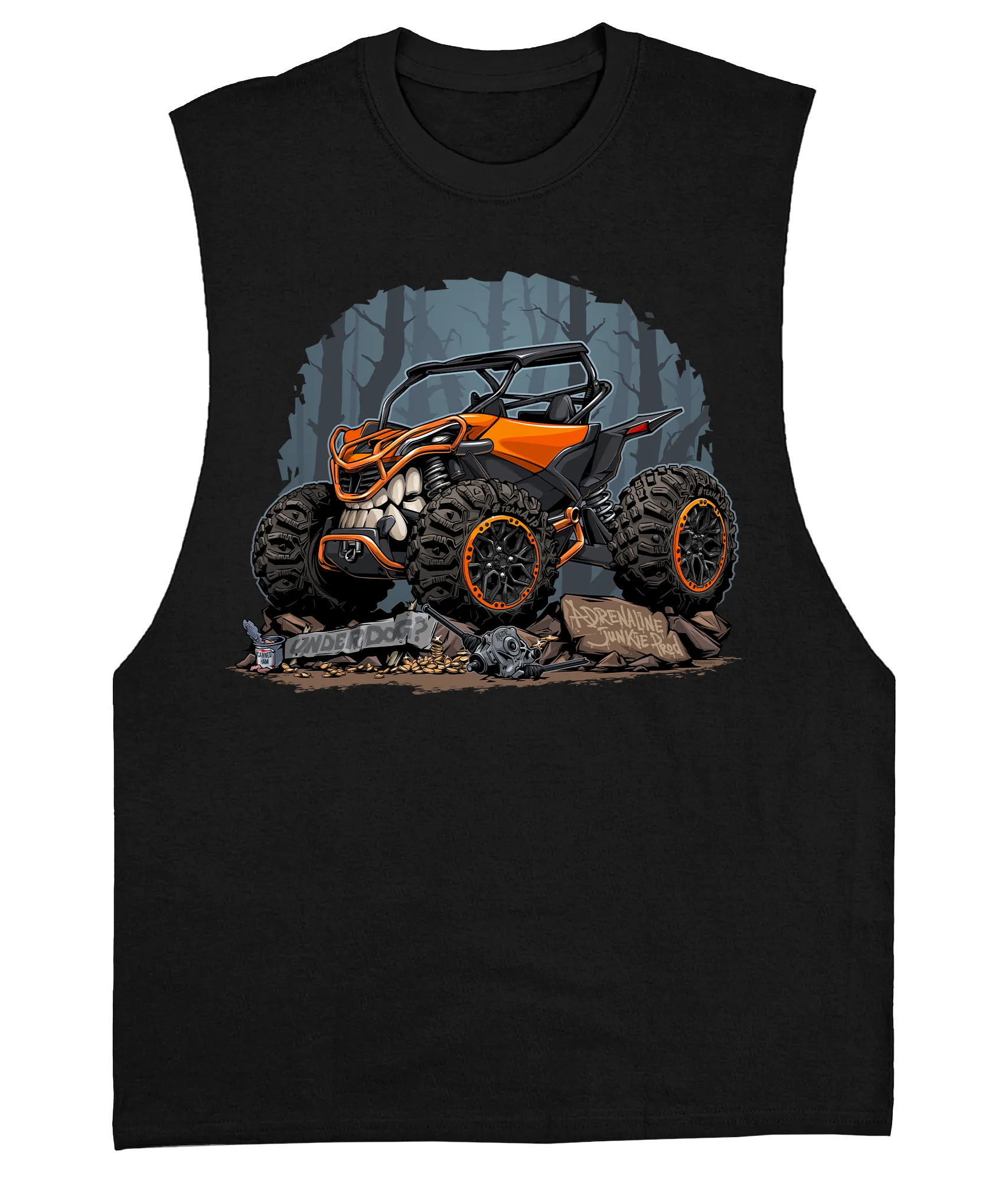 Monster Z-Force - "Ausie Cut" Premium Sleeveless T-Shirt - AdrenalineJunkieProd
