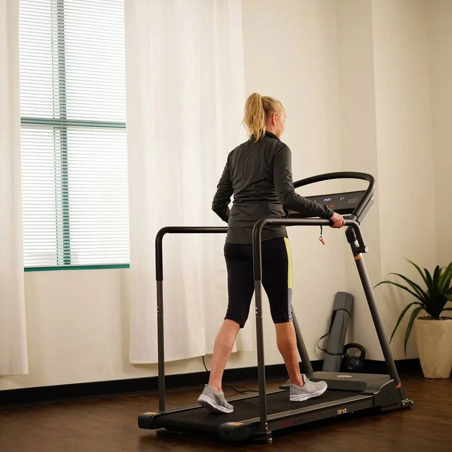 Recovery Walking Treadmill with Handrails and Low Deck