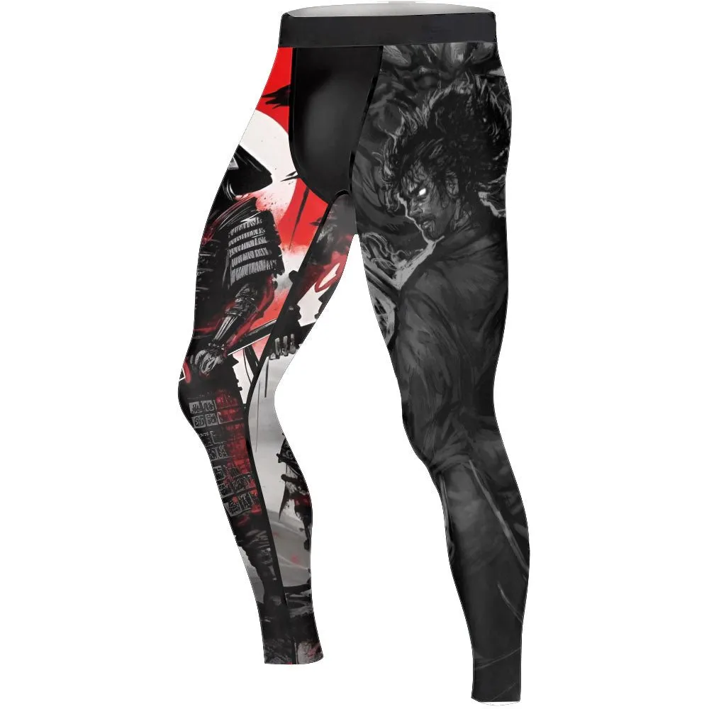 Samurai Musashi Men's Compression Leggings