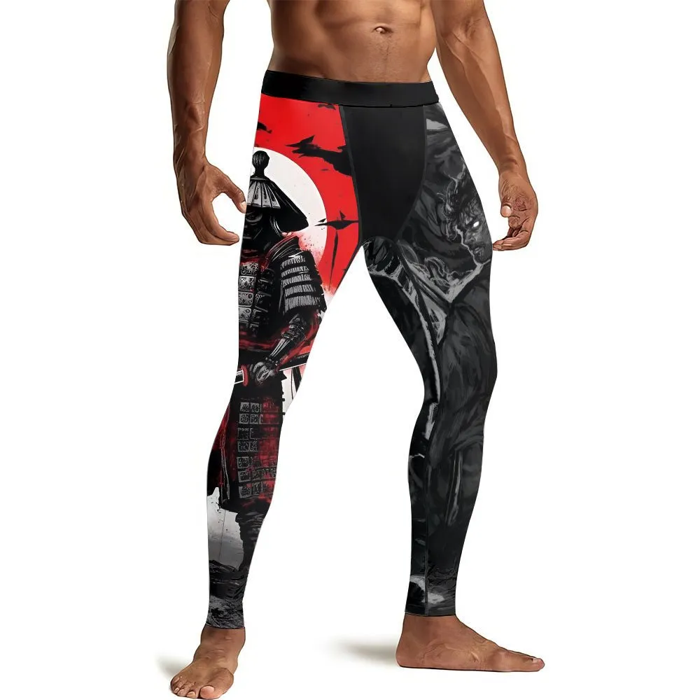 Samurai Musashi Men's Compression Leggings
