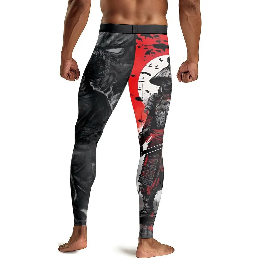 Samurai Musashi Men's Compression Leggings