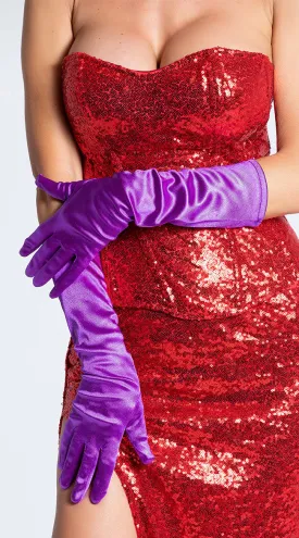 Satin Gloves