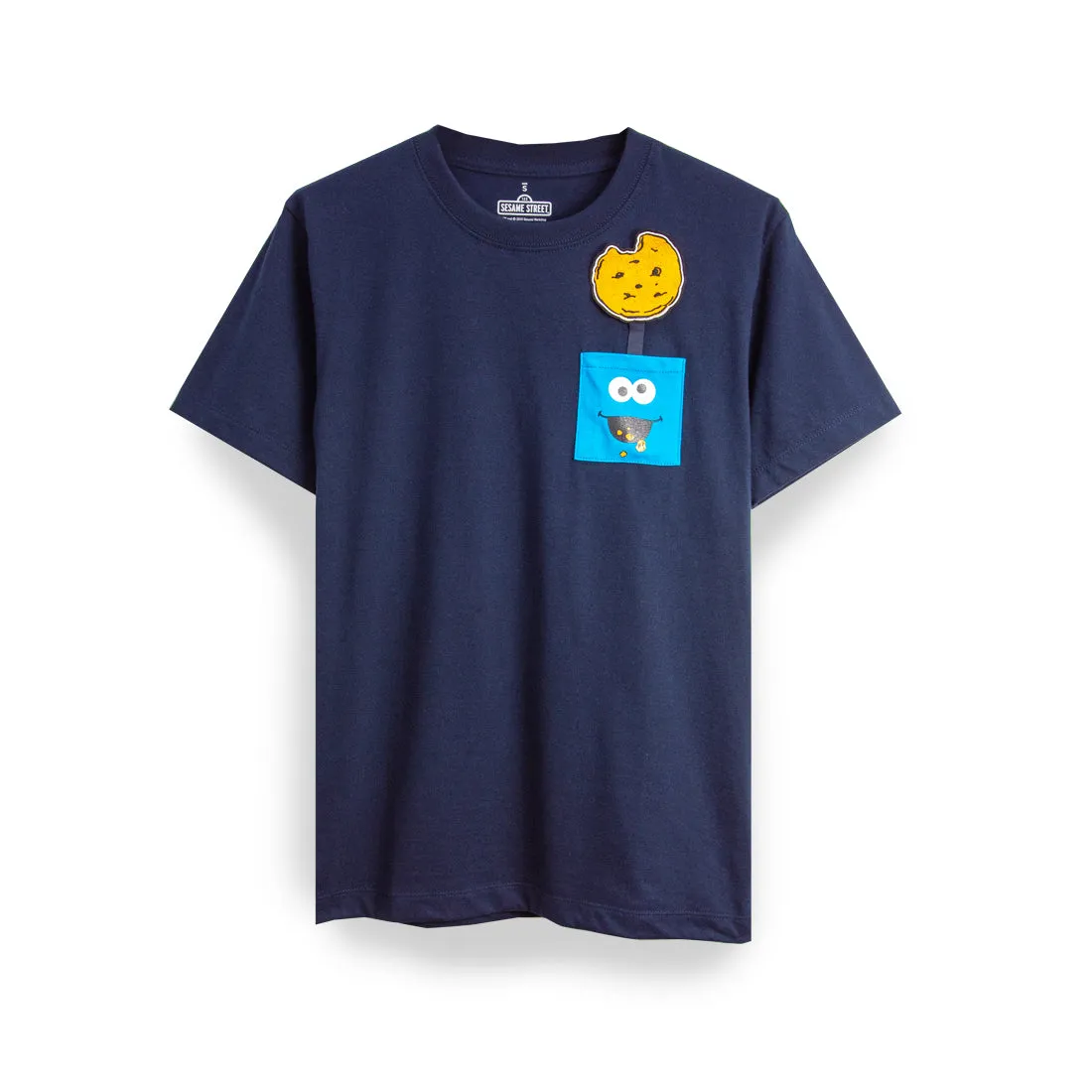 Sesame Street - Cookie Monster Pocket T-Shirt