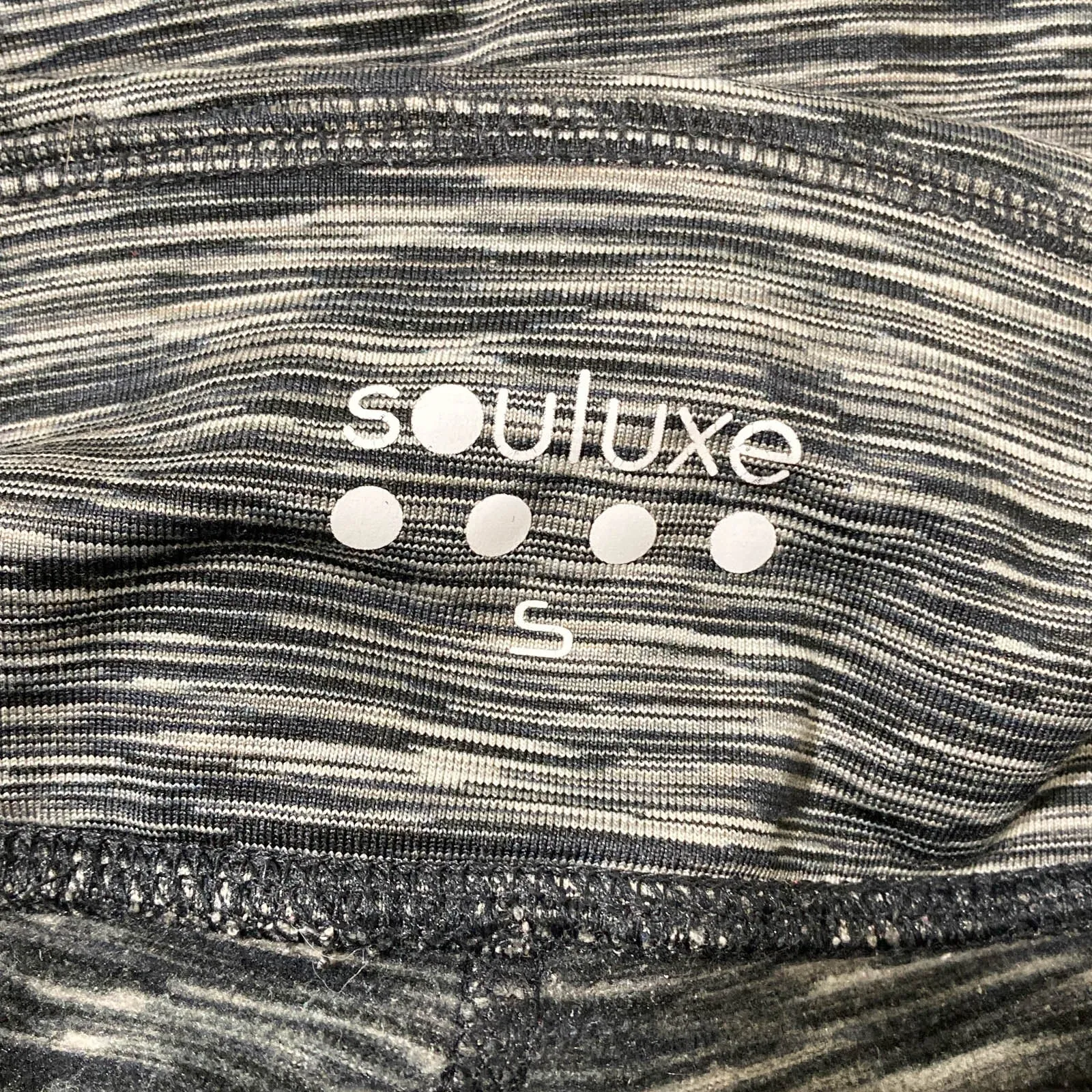 Souluxe Grey Gym Sports Leggings S