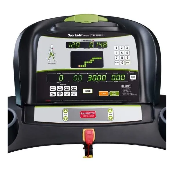 SportsArt Foundation Treadmill With CHR and Eco-Glide, T615-CHR