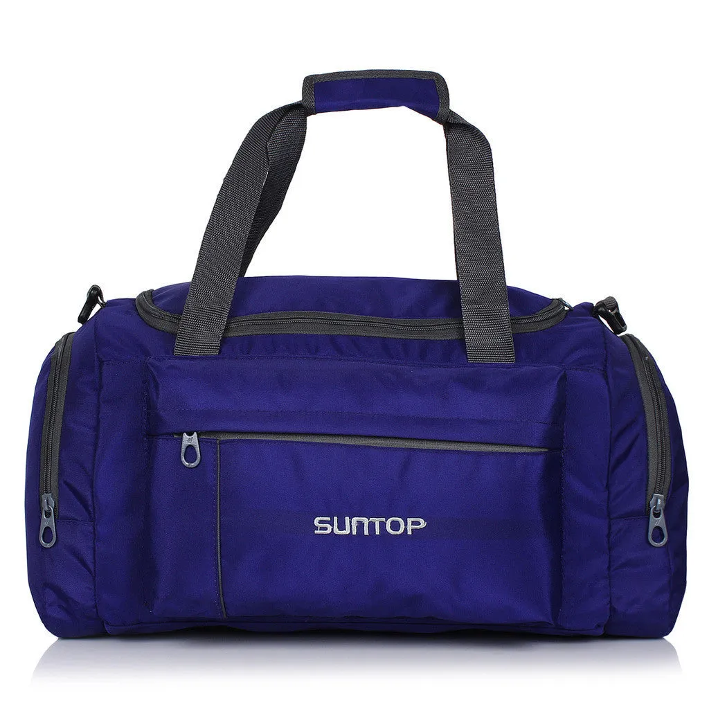 Suntop Alive 20 inch/50 cm Travel Duffel Bag(Blue and Grey)