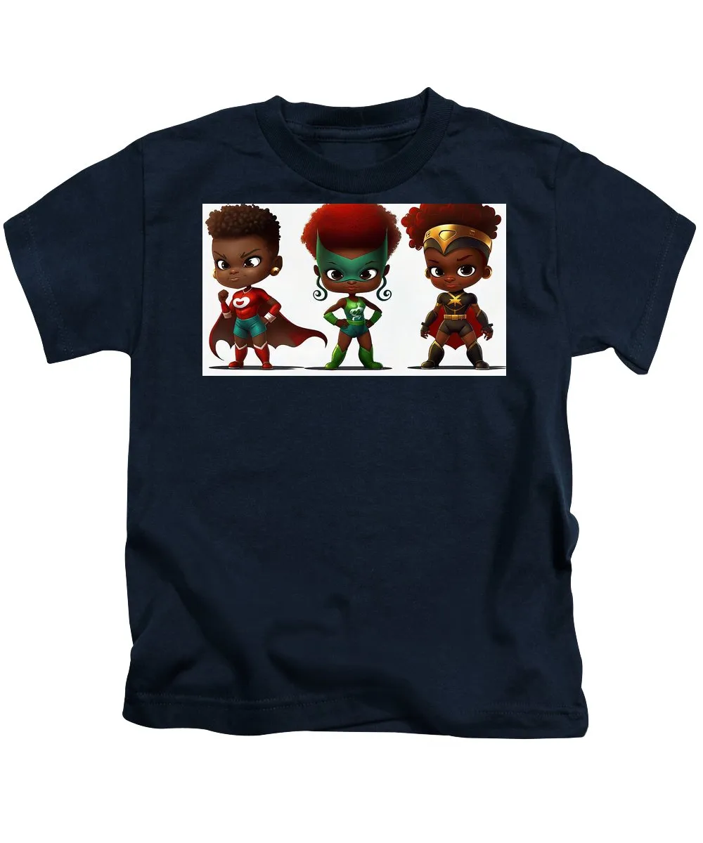 Three Girl Power - Kids T-Shirt