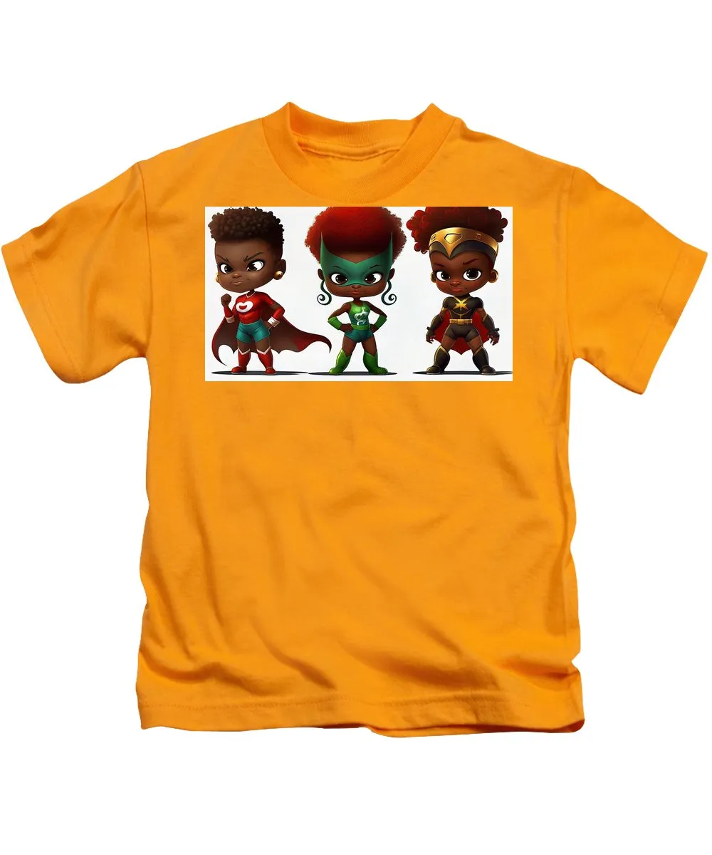 Three Girl Power - Kids T-Shirt