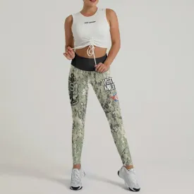 USN Navy Veteran Leggings