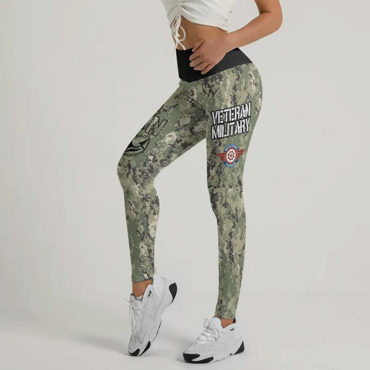 USN Navy Veteran Leggings