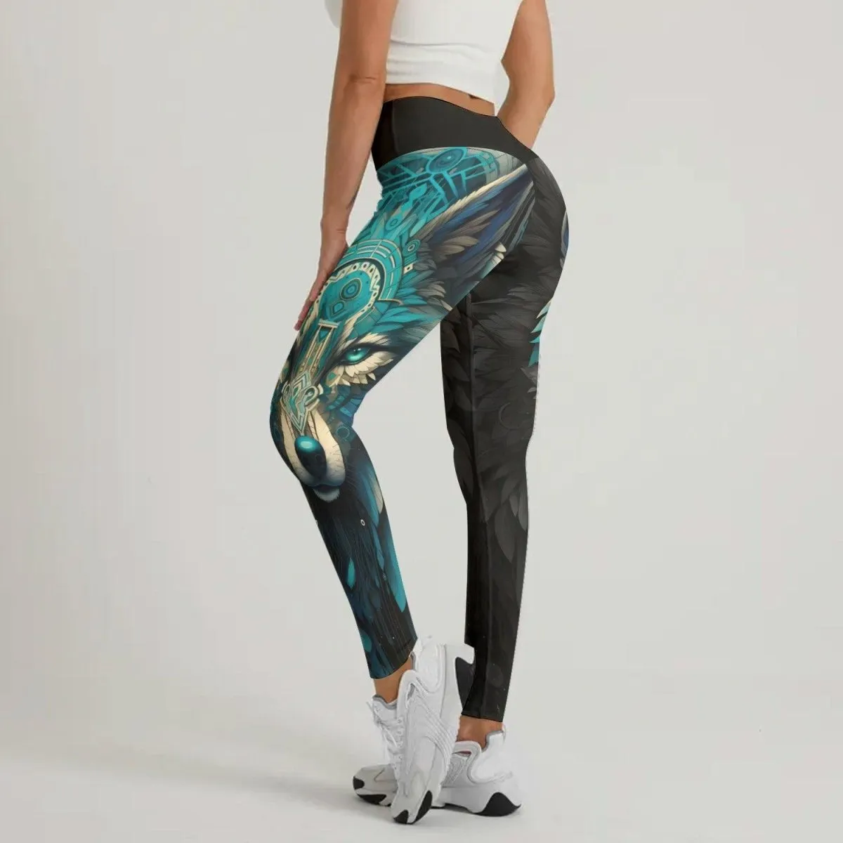 Wolf Tribal Leggings