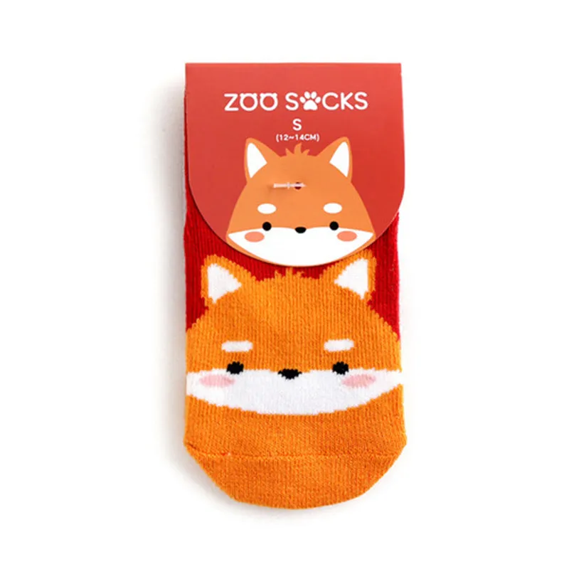 Zoo Fox Non-Slip Socks V1139